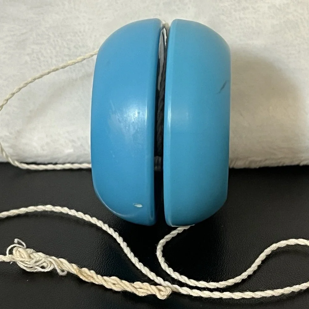 RARE Vintage Bonanza Steakhouse Restaurant Advertising YO-YO Yo Yo Blue Plastic